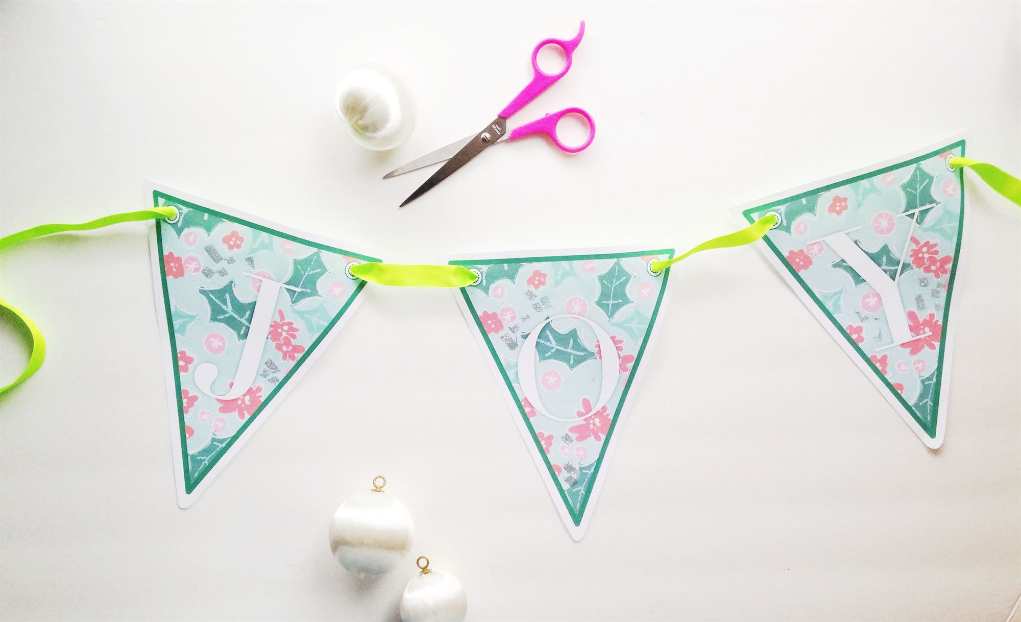 Free Printable DIY Banner From Lindsey Crafter NJMOM