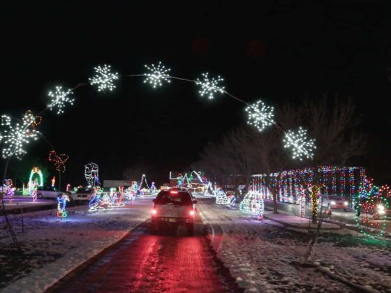 Skylands Stadium Light Show