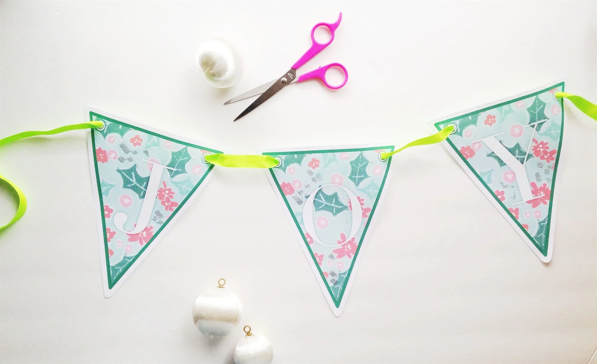 diy joy banner