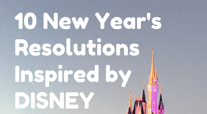 new years resolutions disney
