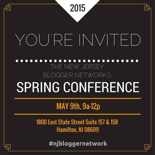 New Jersey Blogger Network's Spring Conference 