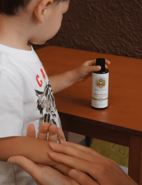 The scent of apricot and avocado oil creates a soothing aroma that works for bedtime or anytime.