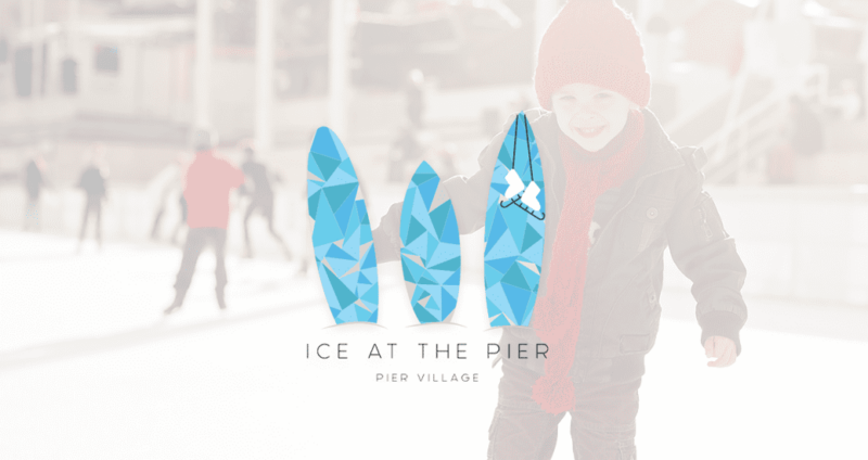 ice rink at pier village