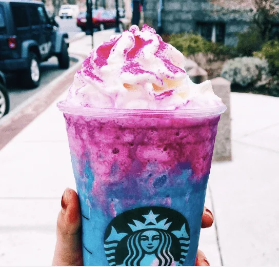 starbucks unicorn frappuccino