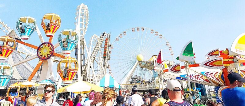 Wildwood NJ Moreys Piers New Jersey