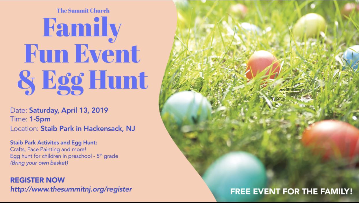 Family fun event and egg hunt NJMOM