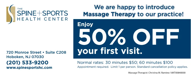 The Spine & Sports Health Center, back pain relief New Jersey, mommy back pain, massage therapy New Jersey