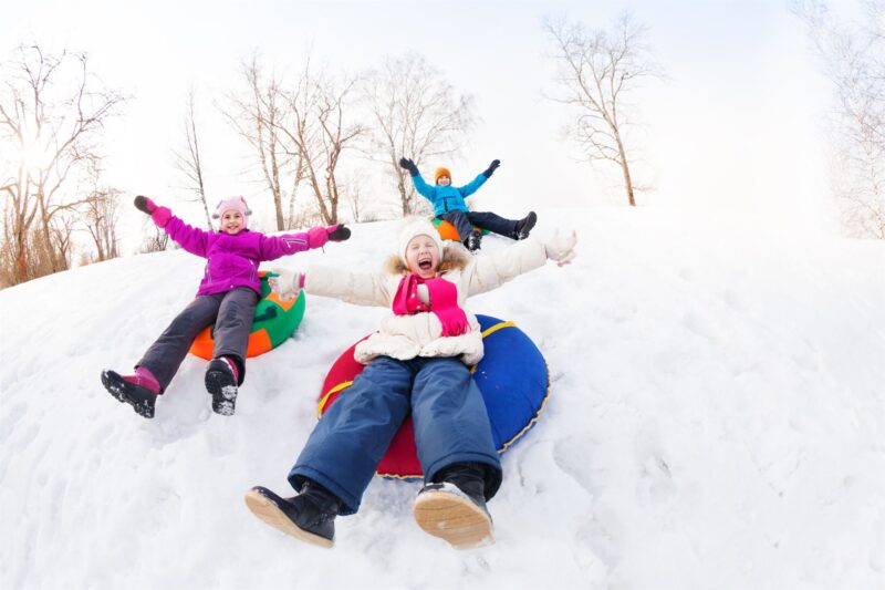 best sledding hills New Jersey