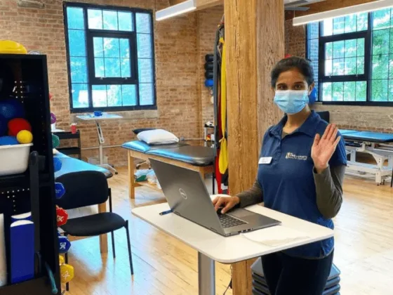nj mom seeing a doc spine and sports health center during covid nj pain management new jersey physical therapy