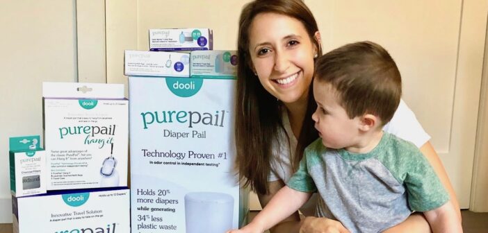 nj mom Alison Diamond and Baby Dooli PurePail Diaper Pail our njmompreneur of the week 4 copy