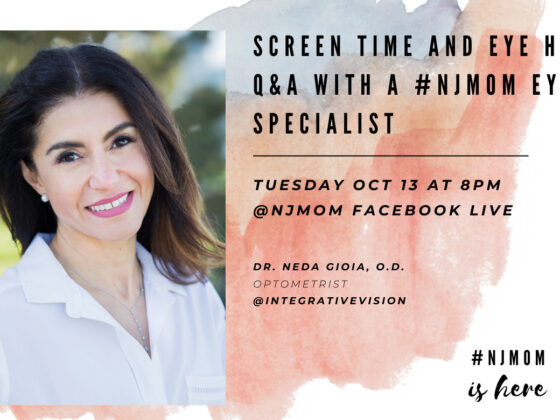 Facebook Live NJ Mom is here - Dr. Neda Gioia - Intergrative VIsion