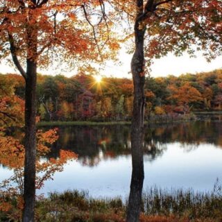 High Point State Park NJ Mom Fall in New Jersey