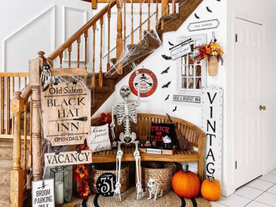 nj mom halloween decor #njmom fall decorations