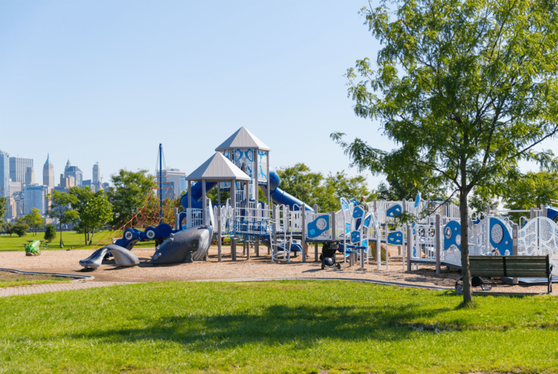 playgrounds in NJ Liberty State Park