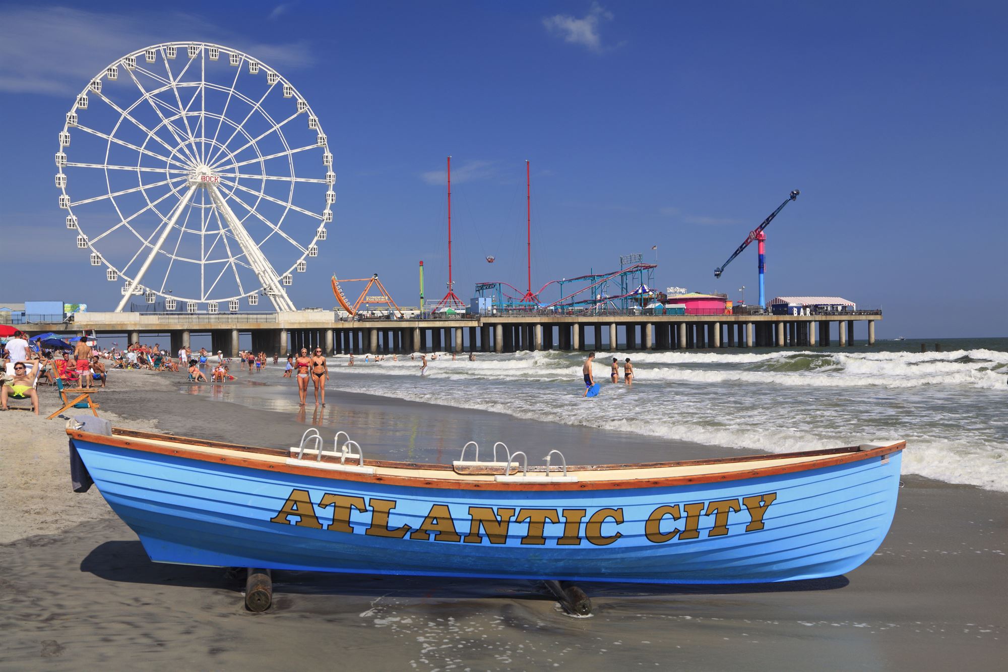 Atlantic City, beaches 