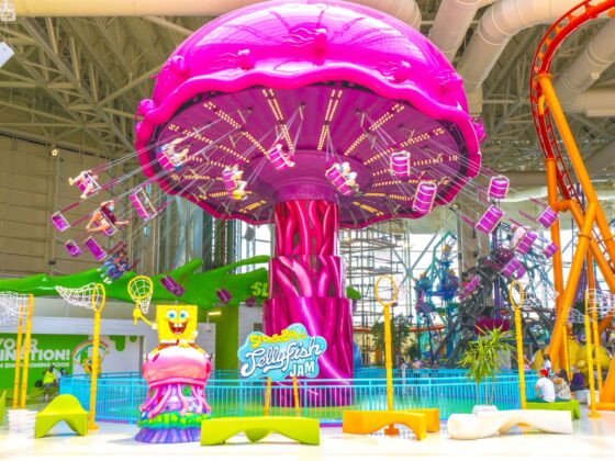 nj attractions american dream mall nickelodeon universe New Jersey