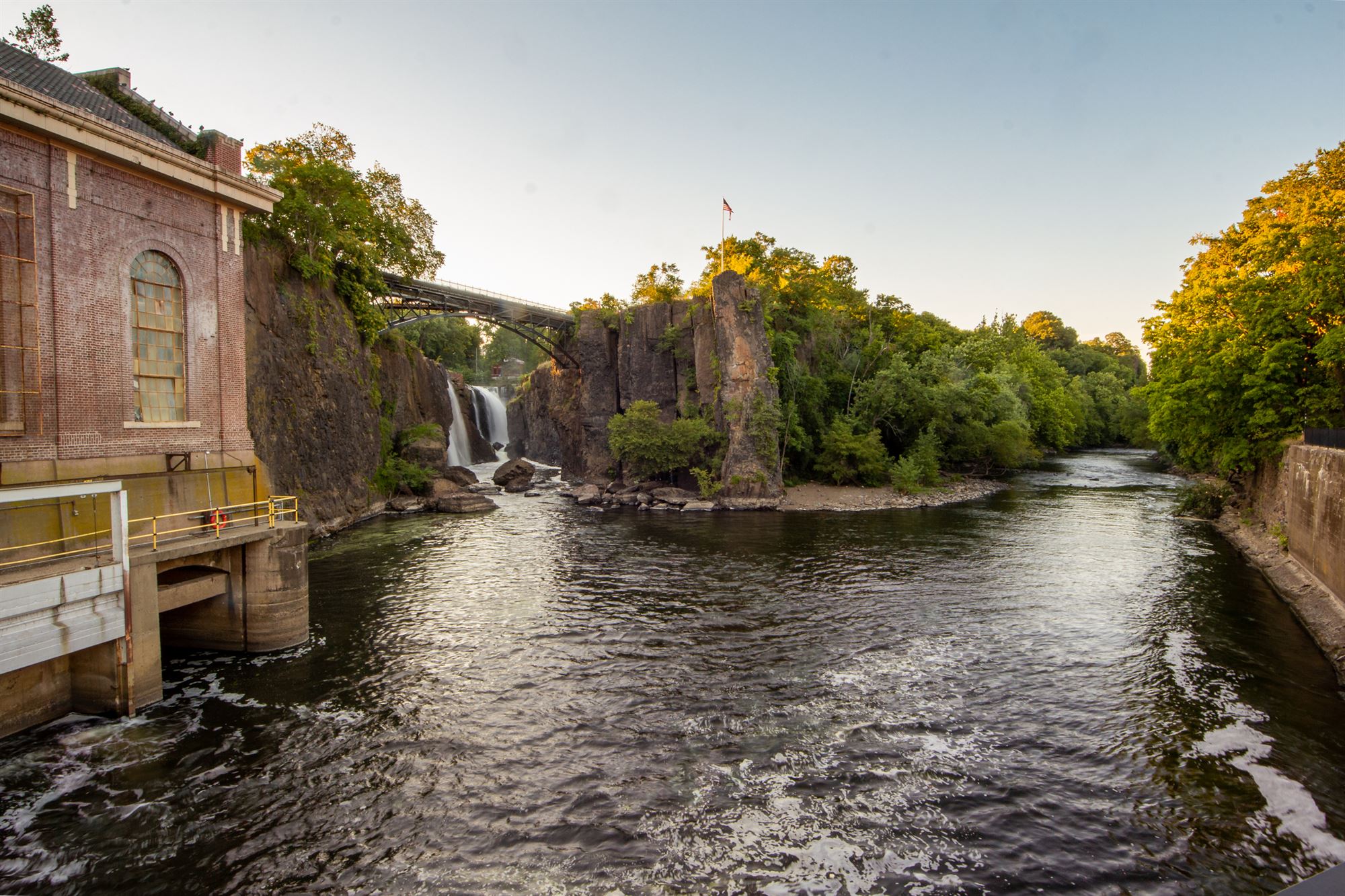 NJ Attractions Paterson Falls New Jersey
