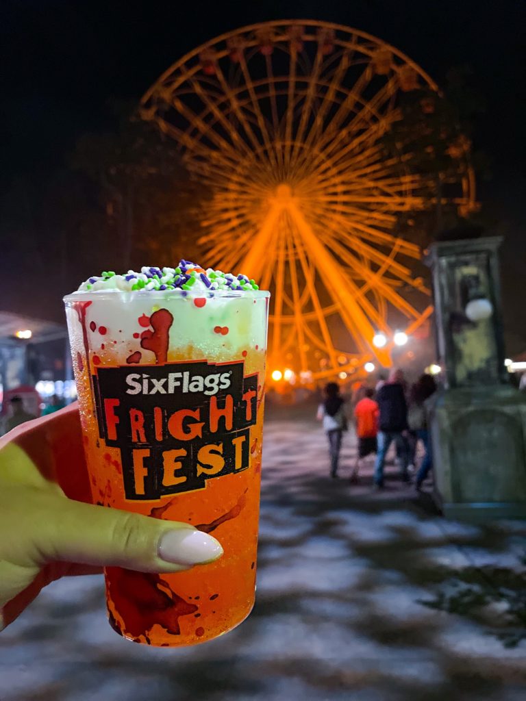 Six Flags Fright Fest drink New Jersey