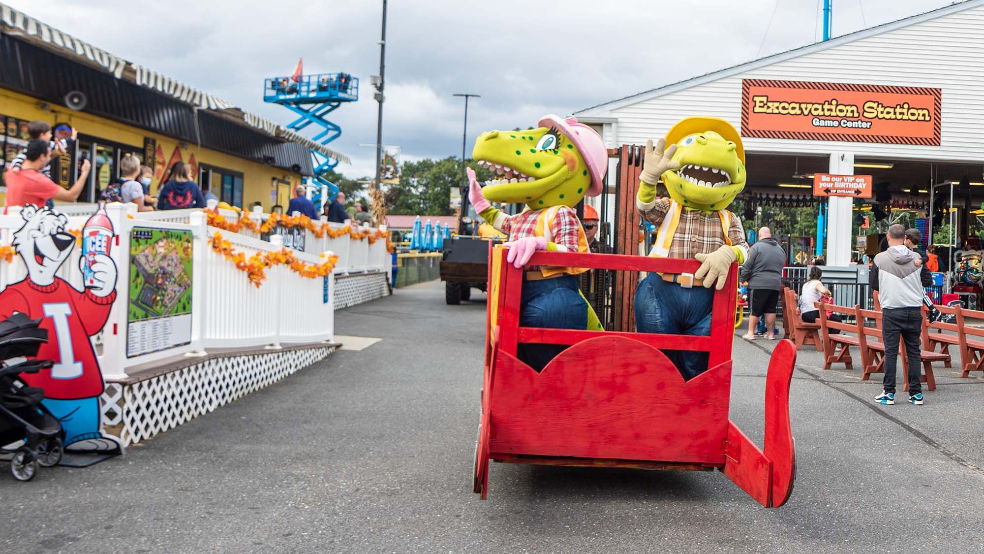 fall break in NJ Diggerland USA