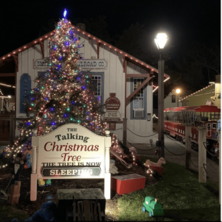 Christmas villages in NJ Smithville New Jersey