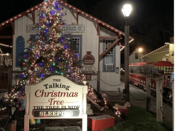 Christmas villages in NJ Smithville New Jersey