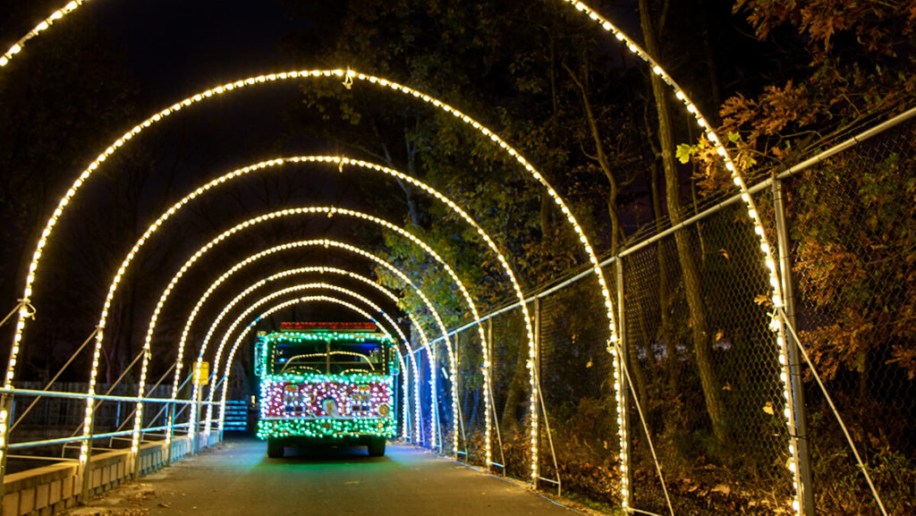 drive through Christmas lights in NJ