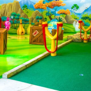 mini golf in NJ Angry Birds golf New Jersey