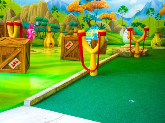 mini golf in NJ Angry Birds golf New Jersey