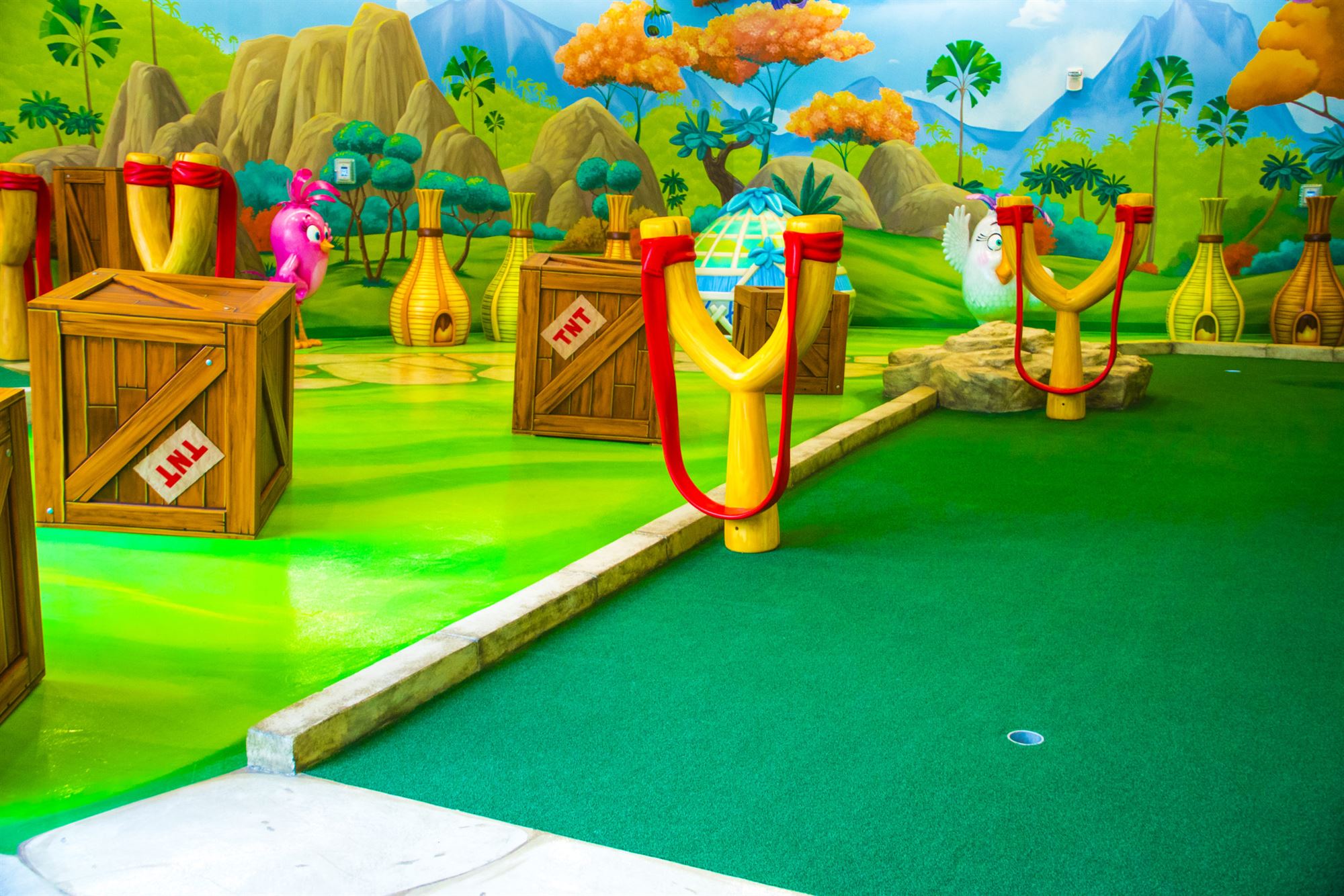 Mini Indoor Golf, Bringing a little bit of the outdoors in!