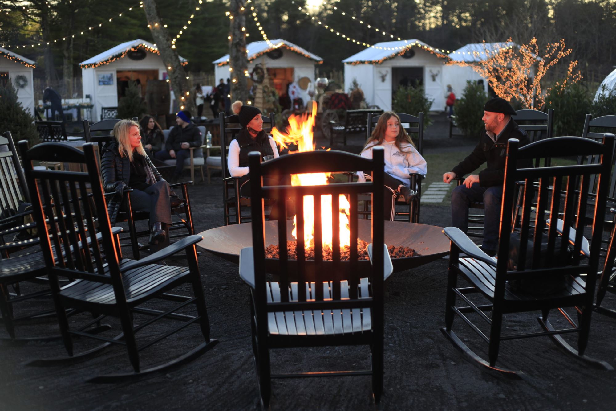 Valentine's Day in NJ Firepit NJ Mom