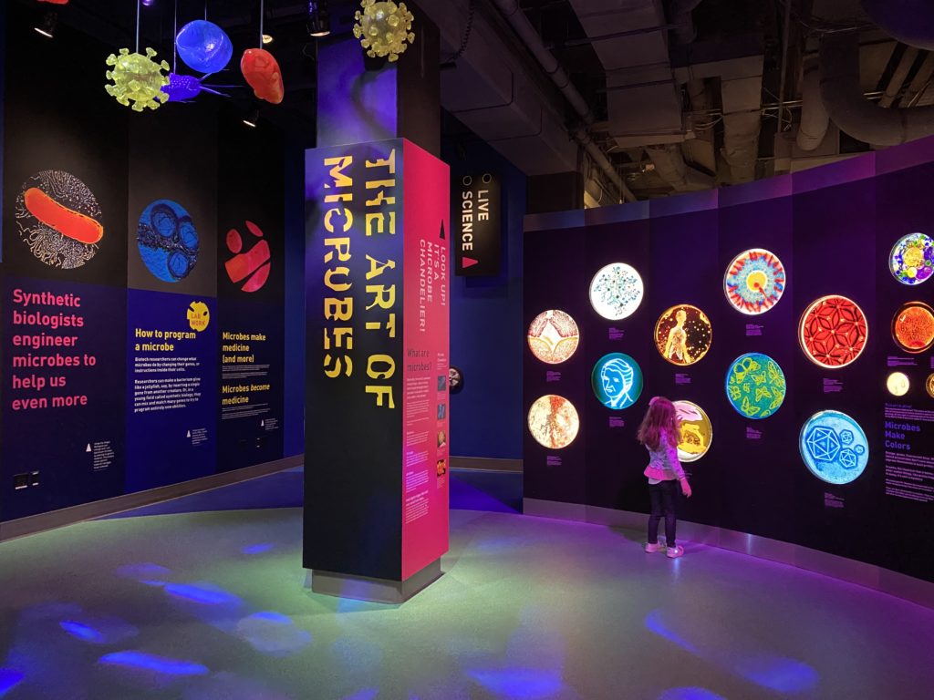 Liberty Science Center Microbes Rule
