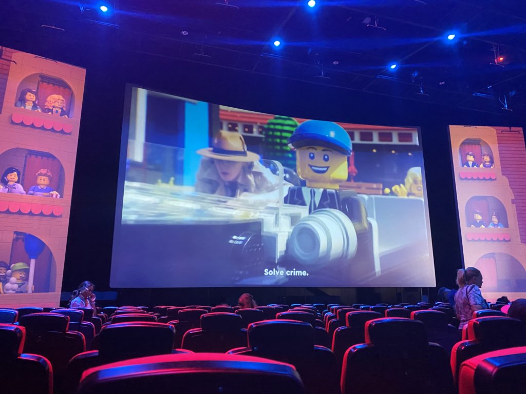 LegoLand New York Resort cinema