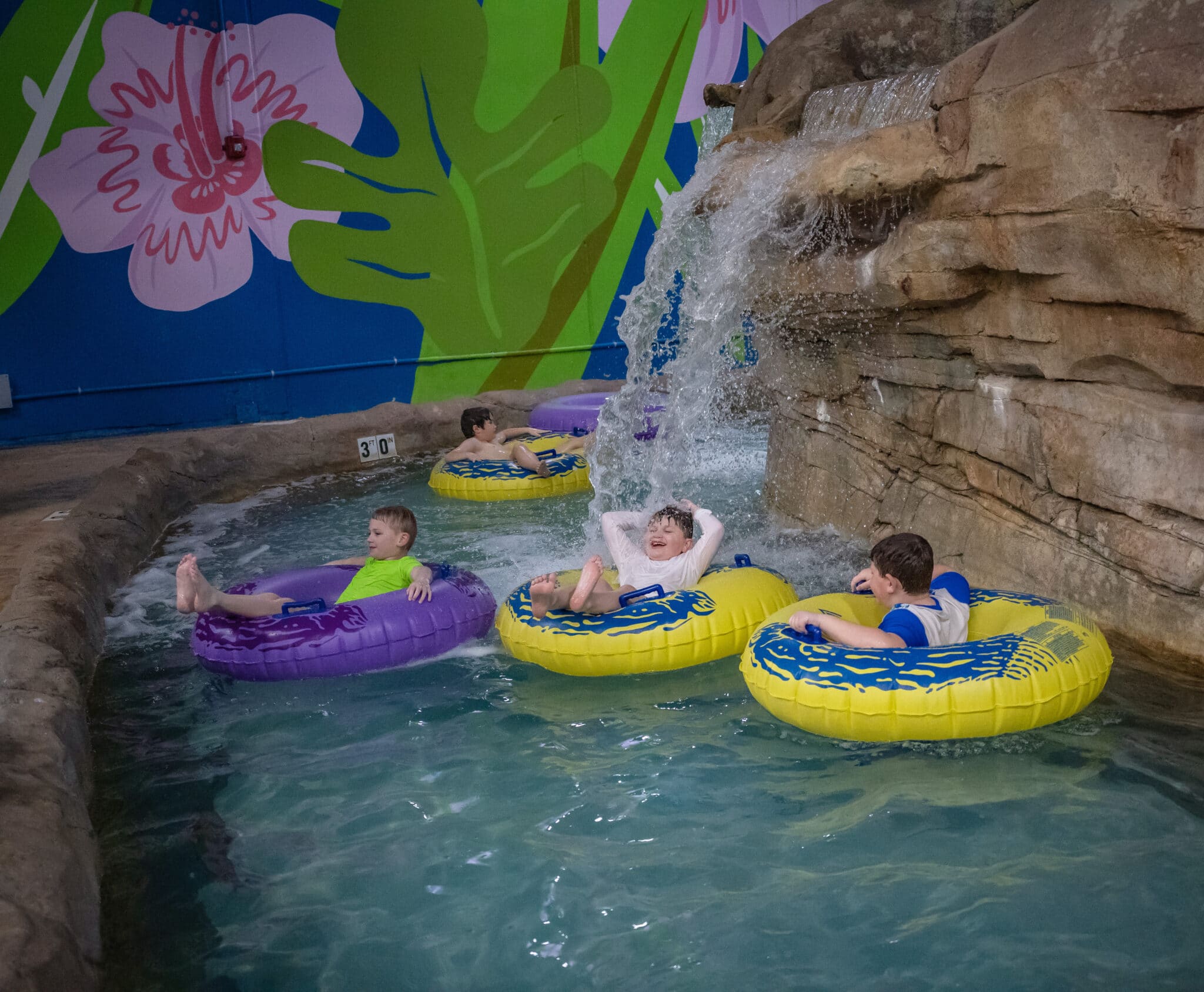 lazy river in West Berlin, NJ at Big Kahuna's Water park