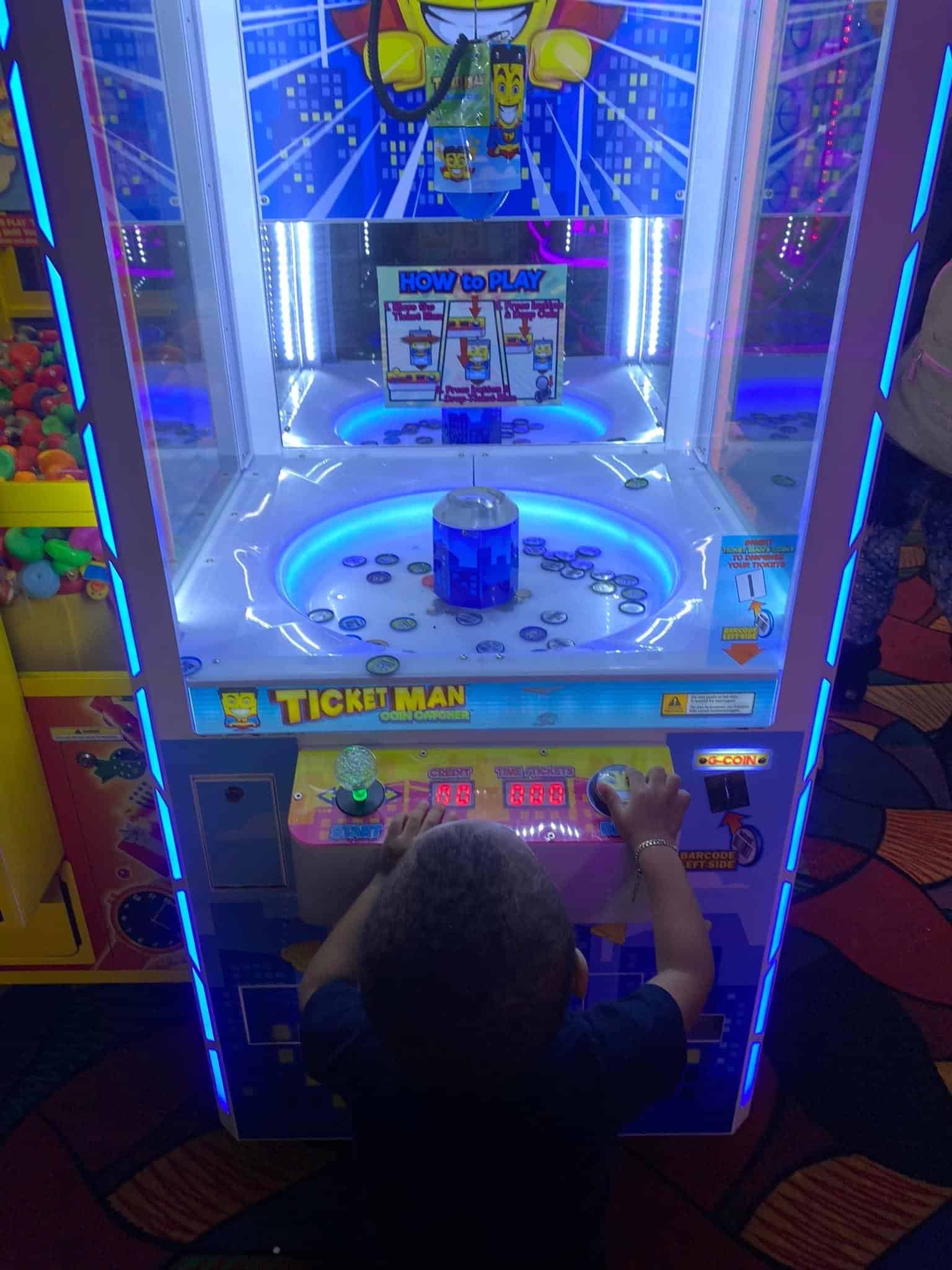 neon arcade game 