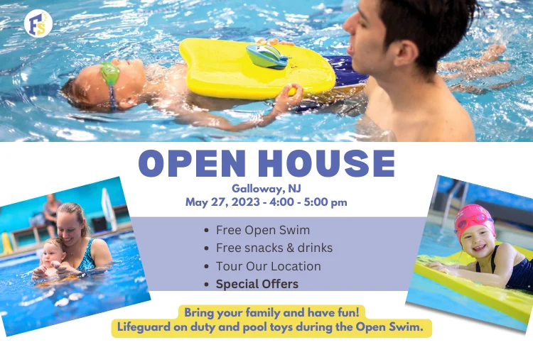 Five Star Swim School Open House Kid-Friendly TTD NJ mom