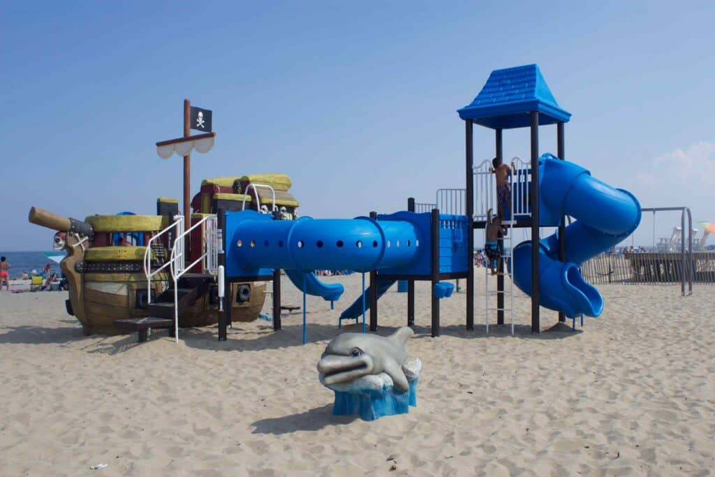 beach playground Belmar