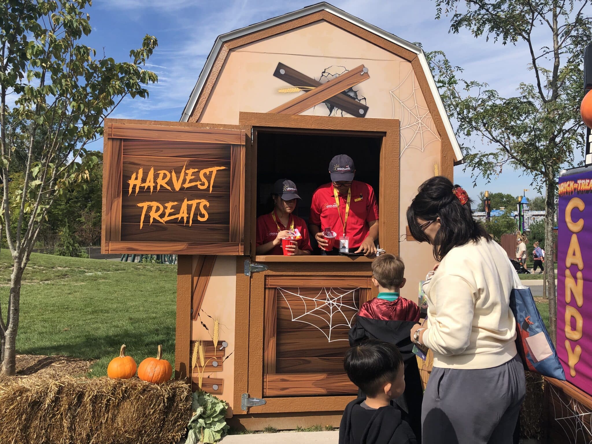 Legoland Brick or Treat treats nj mom