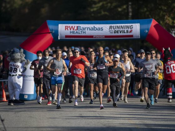 races in NJ nj mom rwjbarnabas health virtual running with the devils 5k health care heroes frontline workers