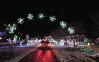 Skylands Stadium Light Show