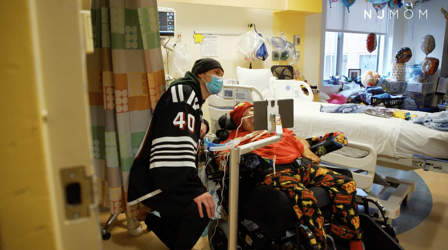 nj devils players at nj hospitals