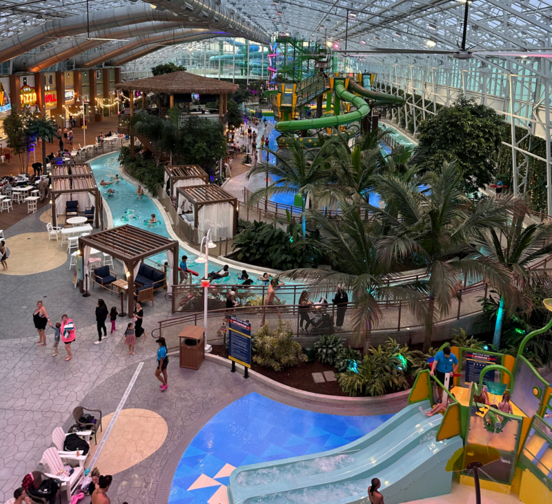 Island Waterpark overhead