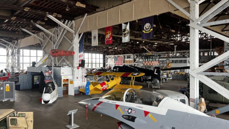 naval air station museum planes