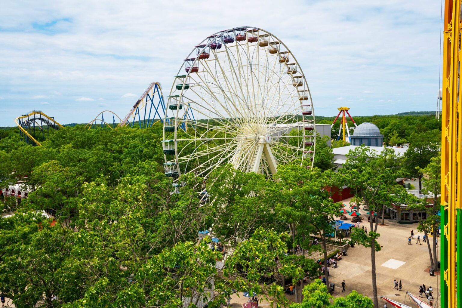 ferris wheel at Six Flags Great Adventure in New Jersey