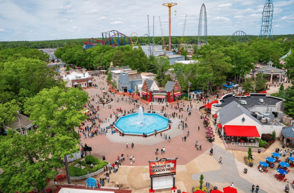 entrance at six flags great adventure 