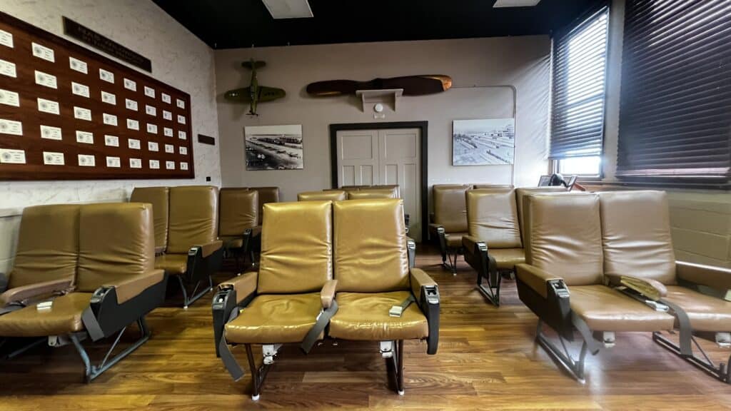 naval air station museum seats