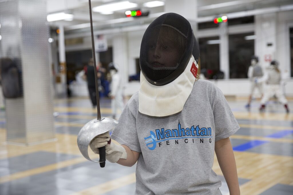 Manhattan Fencing kid mask