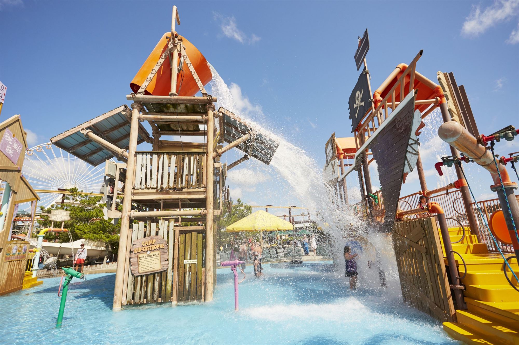 Morey's Piers in Wildwood Boardwalk in New Jersey