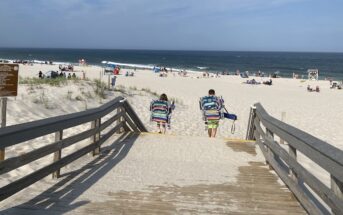 Island Beach State Park beach