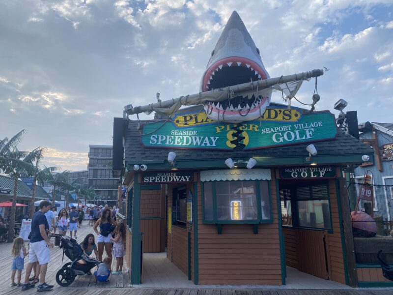 Ocean City Boardwalk shark