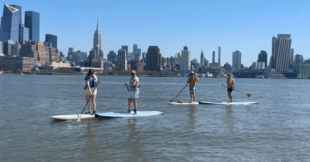 paddleboarding in NJ flatwater paddle nj mom